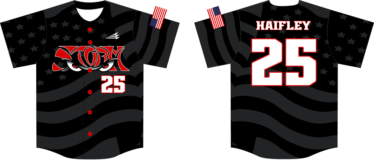 Cowtown Storm Custom HexaFlex Baseball Jersey #7