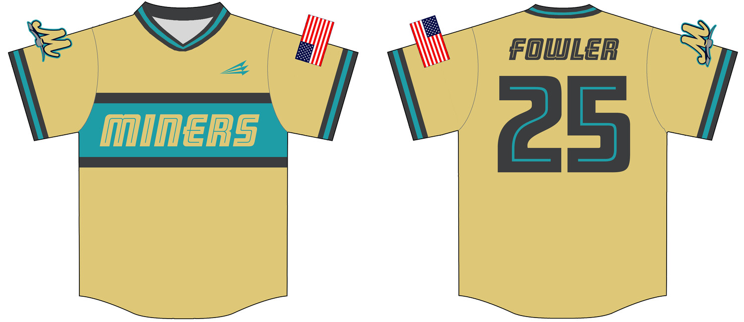 Missouri Miners Custom HexaFlex Baseball Jersey #J8D