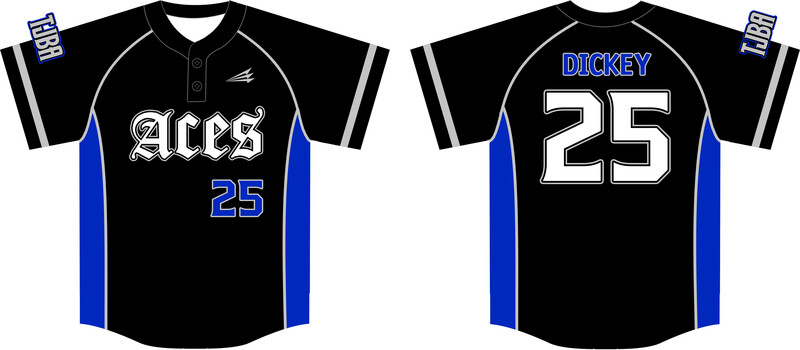 Aces (Dickey) Custom HexaFlex Baseball Jersey #J4B
