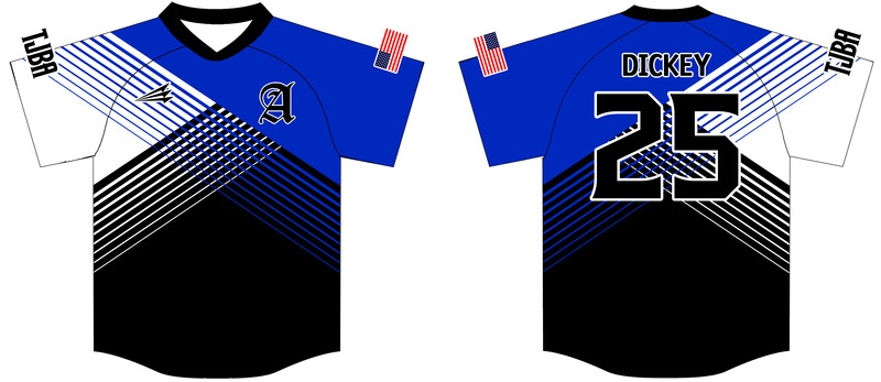 Aces (Dickey) Custom HexaFlex Baseball Jersey #J6