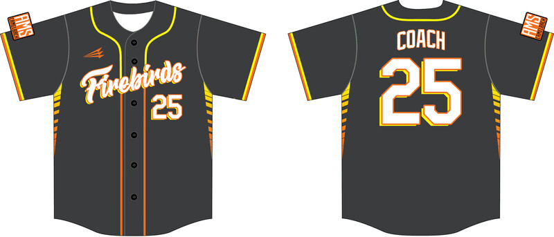 Firebirds (Reed) Custom HexaFlex Baseball Jersey #J1C