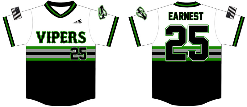 High Desert Vipers Baseball Club Custom NanoDri Baseball Jersey #J2