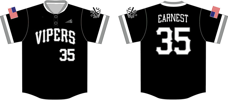 High Desert Vipers Baseball Club Custom HexaFlex Baseball Jersey #J1B