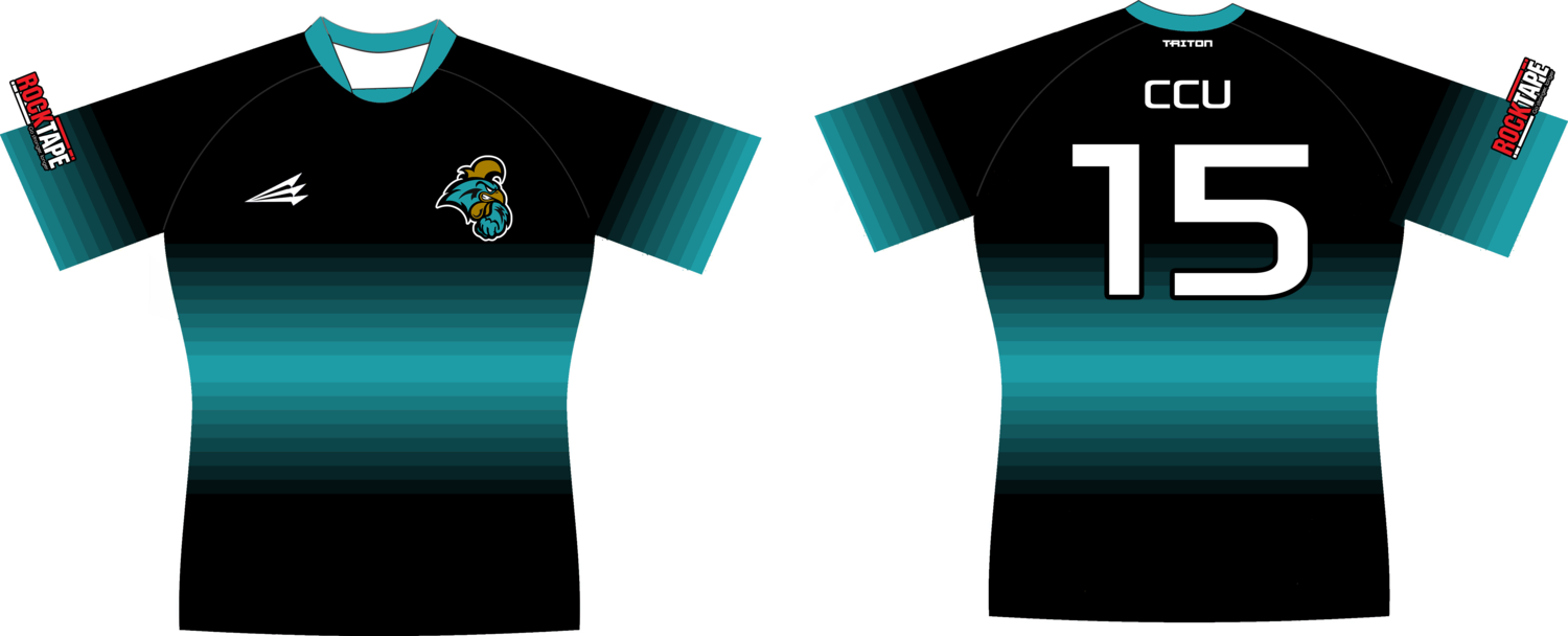 Coastal Carolina Women&#39;s Rugby Custom Pro-Premier Jersey #J1d