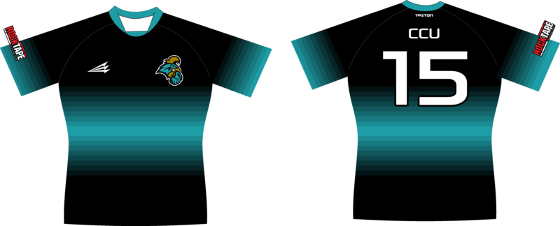 Coastal Carolina Women&#39;s Rugby Custom Pro-Premier Jersey #J1d