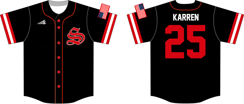 Storm (Karren) Custom HexaFlex Baseball Jersey #J1D