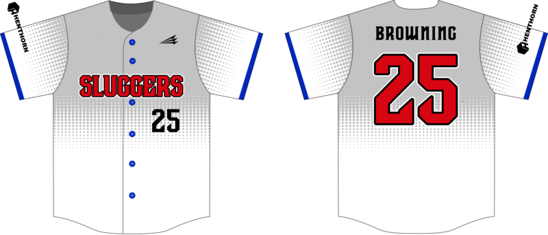 Lubbock Sluggers Custom HexaFlex Baseball Jersey #J2C