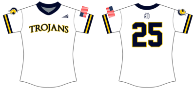St James Trojans Custom HexaFlex Fastpitch Jersey #J2