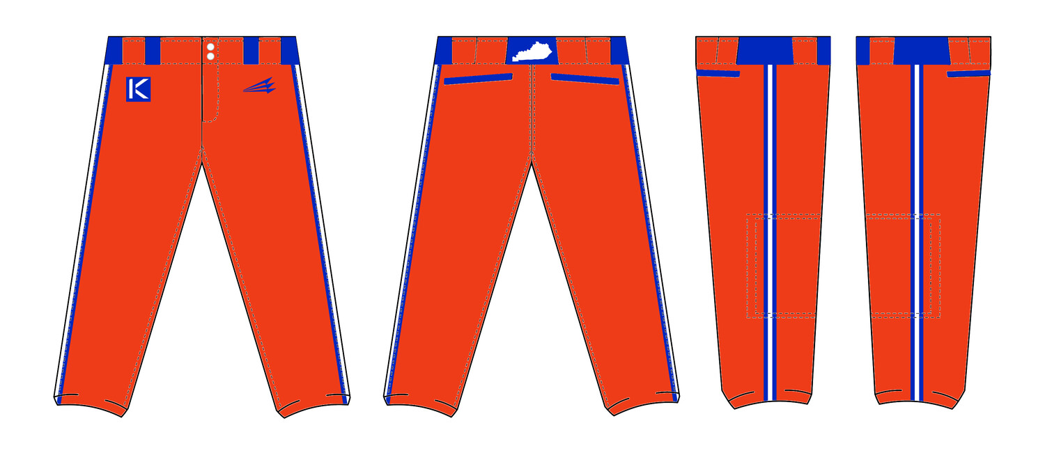 Kentucky Klutch Custom Stacheman Elite Fastpitch Pants #FP4