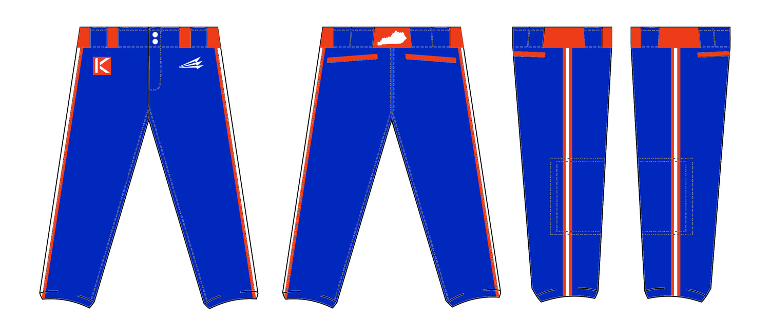 Kentucky Klutch Custom Stacheman Elite Fastpitch Pants #FP5