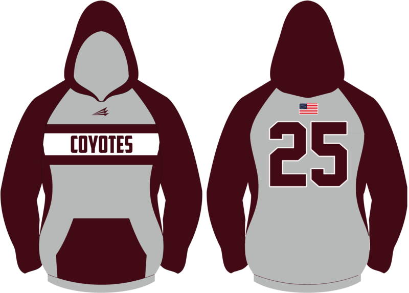 Coyotes (Otero) Custom Vulcan Hoodie #VH2