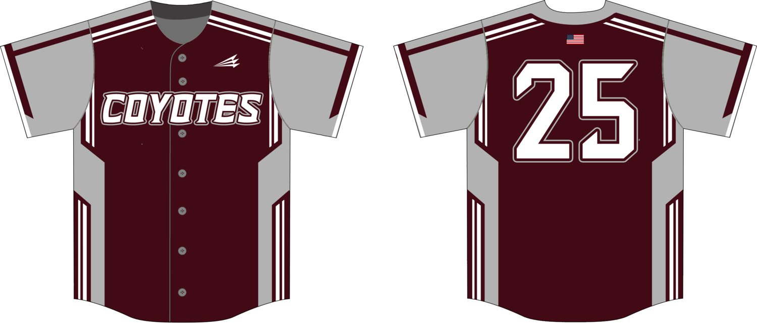 Coyotes (Otero) Custom NanoDri Baseball Jersey #J1