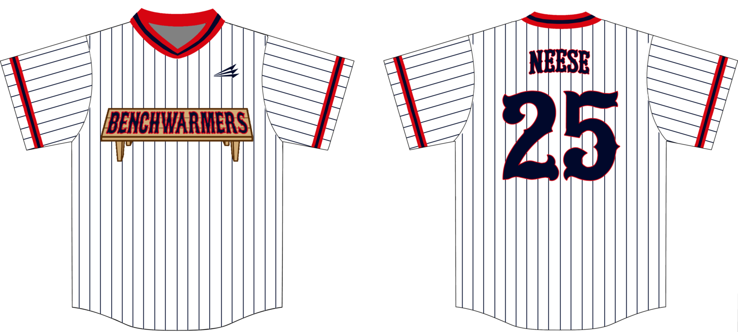 Benchwarmers Custom HexaFlex Baseball Jersey #J1