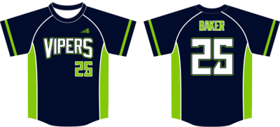 Vipers (Polk) Custom Hexaflex Baseball Jersey #J9B
