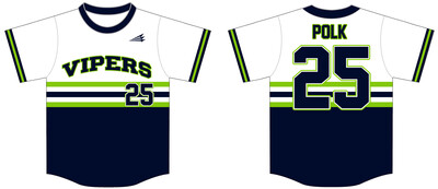 Vipers (Polk) Custom Hexaflex Baseball Jersey #J6C