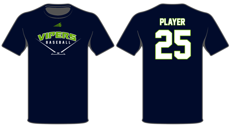 Vipers (Polk) Custom Baseball HyperTee #HT1