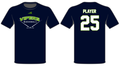 Vipers (Polk) Custom Baseball HyperTee #HT1