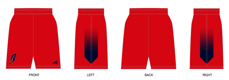 St. Petersburg Barracudas Custom Baseball Revolution Shorts #RV2