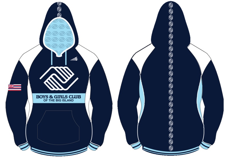 Hilo Boys and Girls Club Custom Winterized Vulcan Hoodie #VH1