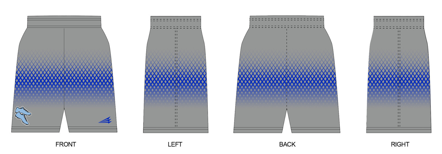 Salina Spikes Custom Revolution Shorts #RV3