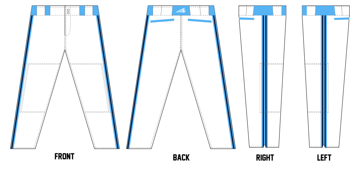 Grit Baseball Custom Stacheman Elite Long Pants #BP6