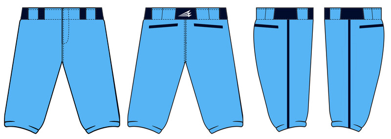 Grit Baseball Custom Stacheman Elite Knicker Pants #BP7