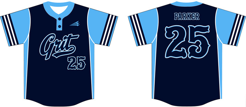 Grit Baseball Custom HexaFlex Jersey #J8