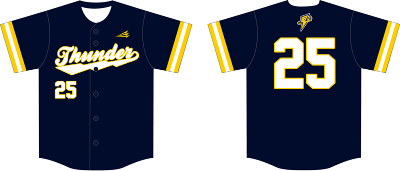Upper Providence Blue Thunder Custom HexaFlex Baseball Jersey #J7b