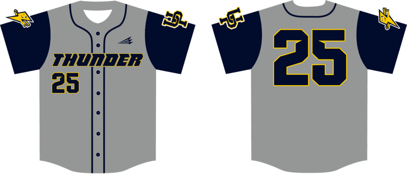 Upper Providence Blue Thunder Custom HexaFlex Baseball Jersey #J6b