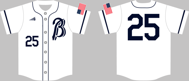 Blair Bears Custom NanoDri Baseball Jersey #J14b