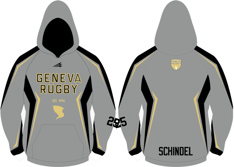 Geneva Rugby Custom Winterized Vulcan Hoodie #VH5