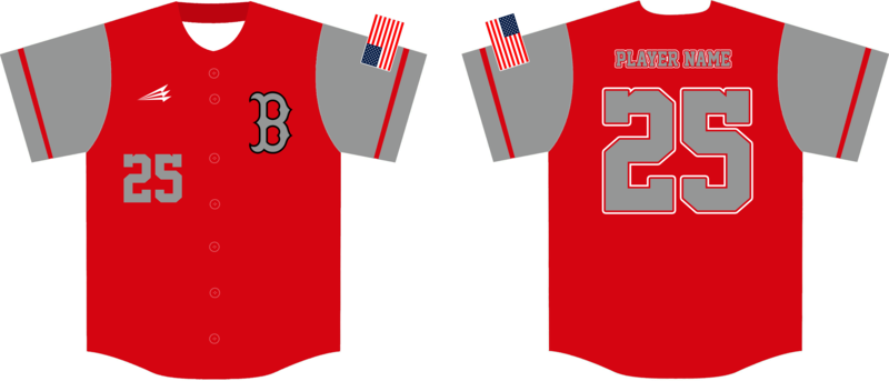 State Line Bandits Custom HexaFlex Baseball Jersey #J5C
