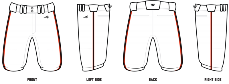 Salem Sluggers Custom *Knicker* Pant #BP1