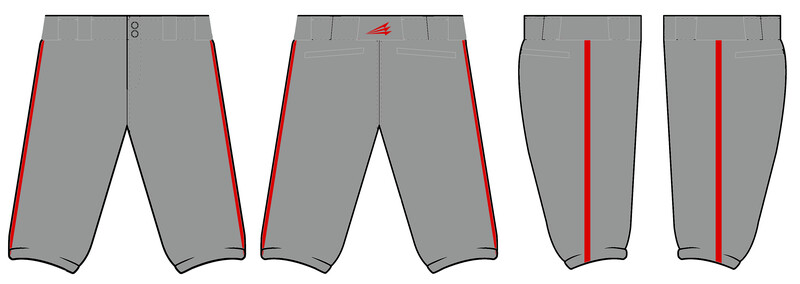 State Line Bandits Custom Knicker Baseball Pants #BP5B