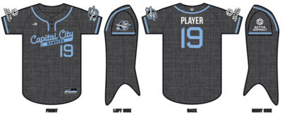 Capital City Bombers NanoDri Baseball Jersey #J2
