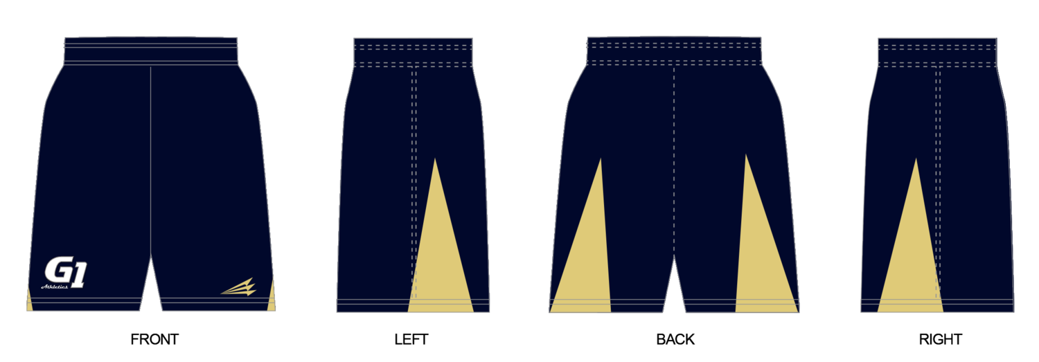 G1 Athletics Custom Revolution Shorts #RV1