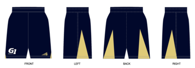 G1 Athletics Custom Revolution Shorts #RV1