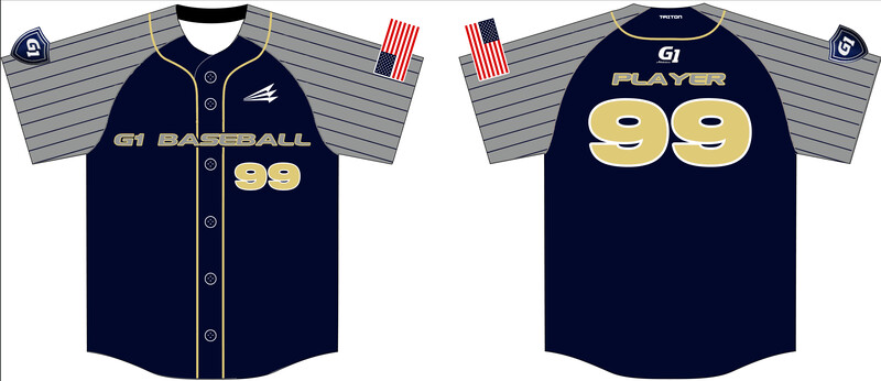 G1 Athletics Custom NanoDri Baseball Jersey #J4C