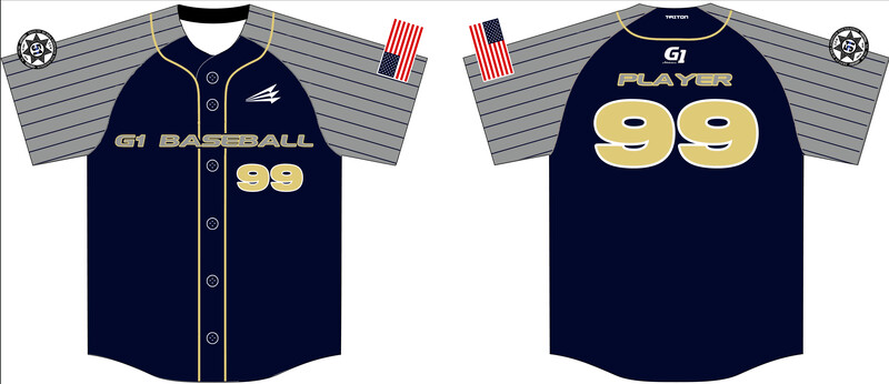 G1 Athletics Custom NanoDri Baseball Jersey #J4D