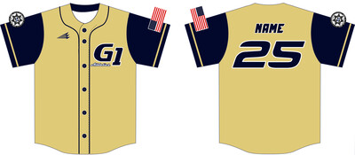 G1 Athletics Custom NanoDri Baseball Jersey #J1C
