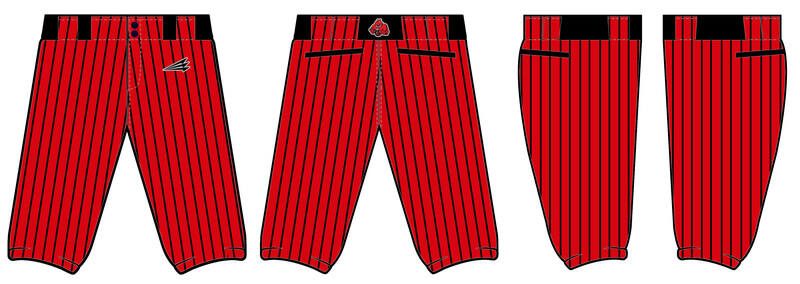 Blount Impact Dirtdawgz Custom Stacheman Elite Knicker Baseball Pants #BP3B