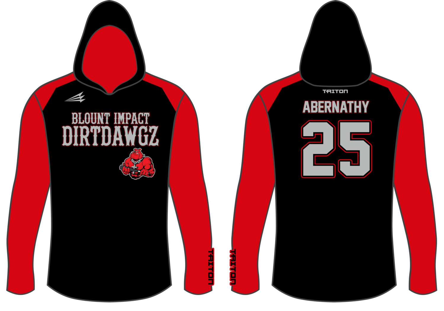 Blount Impact Dirtdawgz Custom Baseball NanoHood #NH3