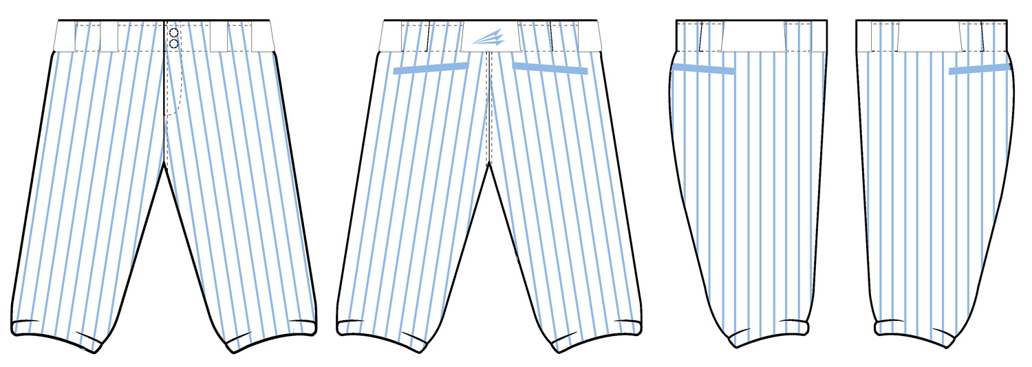 Webb City Naturals Custom Knicker Baseball Pants #BP3