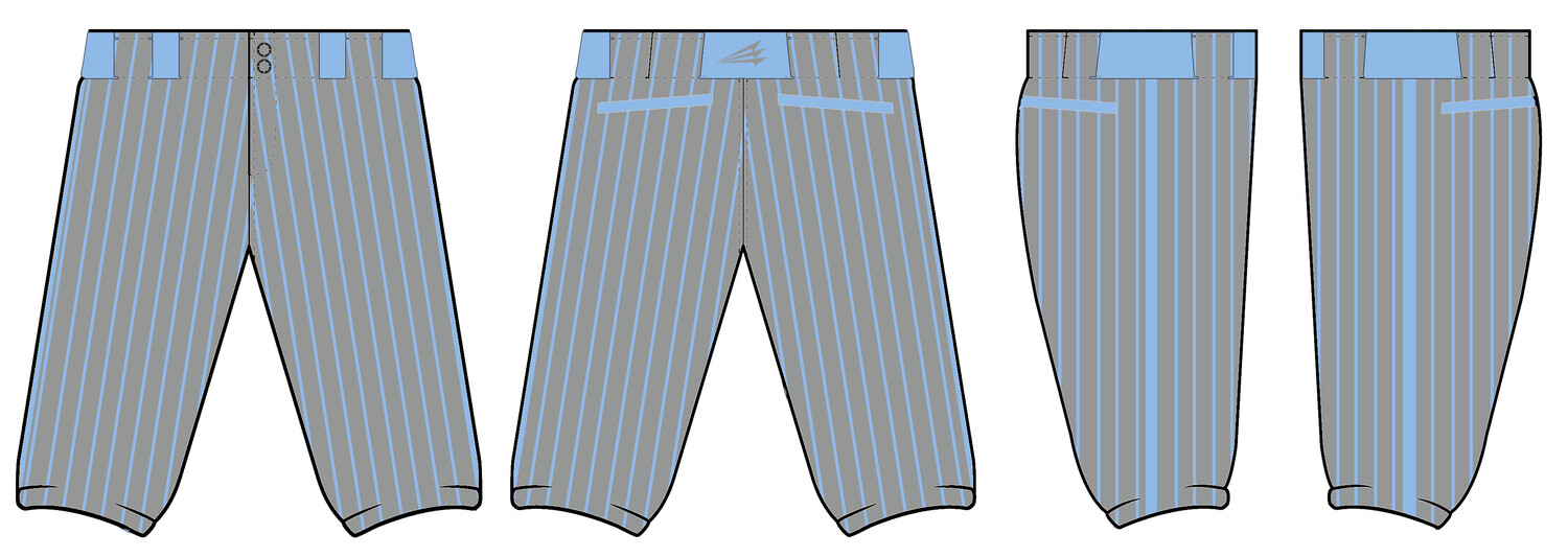 Webb City Naturals Custom Knicker Baseball Pants #BP4