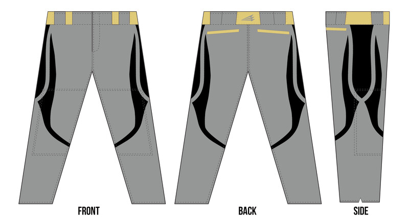 Baserats Baseball Custom Stacheman Elite Long Pants Design #BP2D