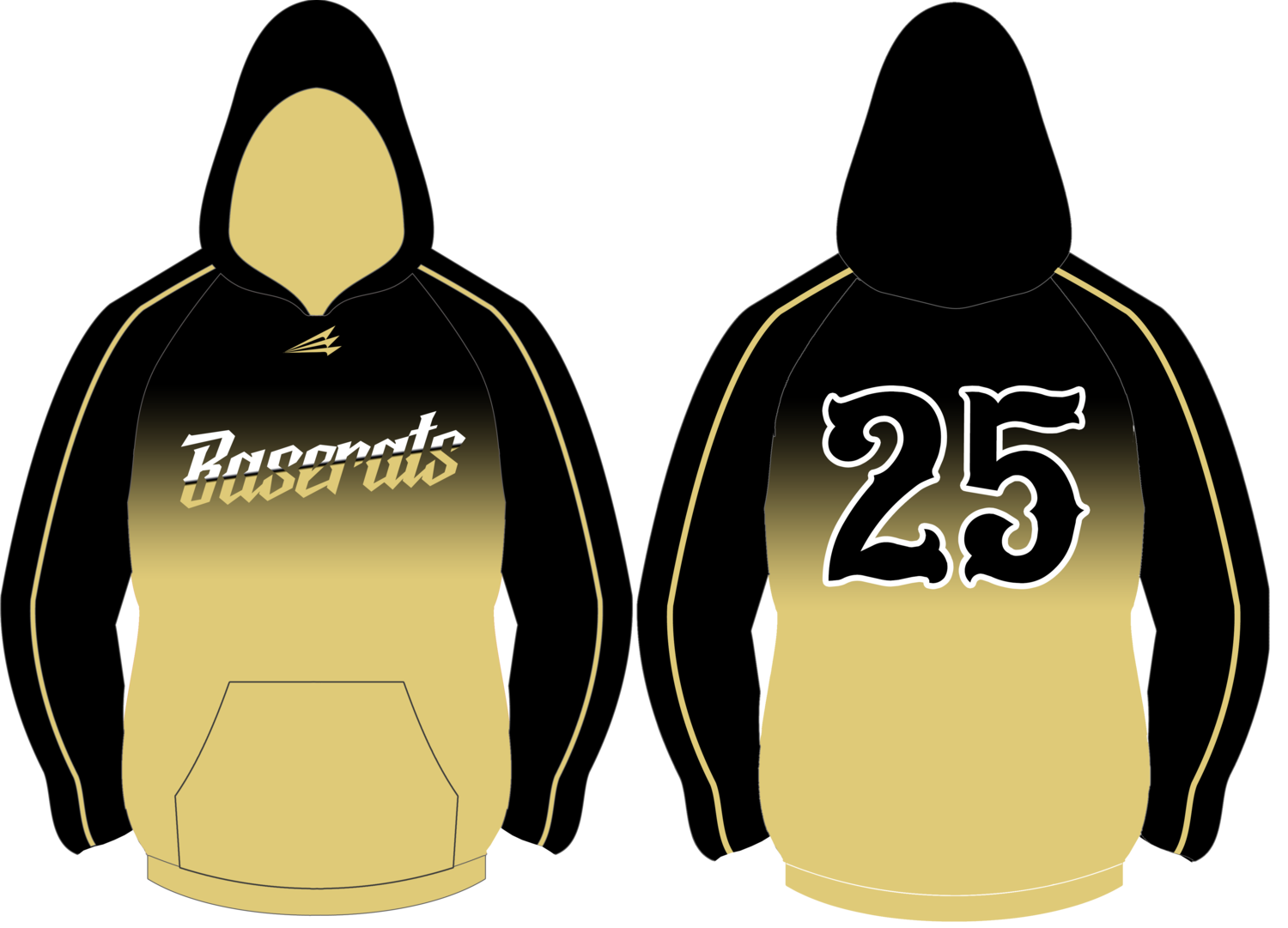 Baserats Custom Vulcan Hoodie #VH1C
