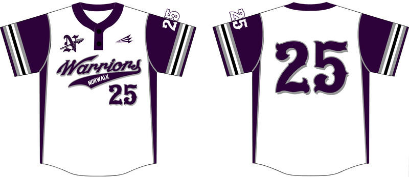 Warriors Custom NanoDri Baseball Jersey Design #J2