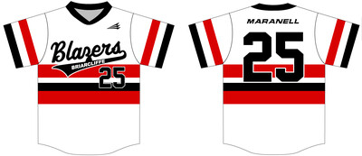 Wheaton Briarcliffe Blazers Custom HexaFlex Baseball Jersey #J3B