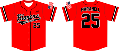 Wheaton Briarcliffe Blazers Custom NanoDri Baseball Jersey #J1B