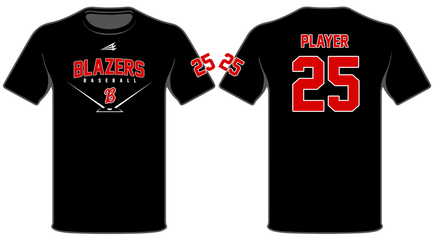 Wheaton Briarcliffe Blazers Custom HyperTee #HT1